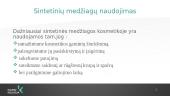 Cheminės medžiagos kosmetikoje (skaidrės) 4 puslapis