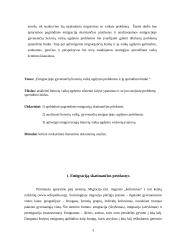 Emigracijoje gyvenančių lietuvių vaikų ugdymo problemos ir jų sprendimo būdai 3 puslapis