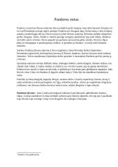 Narcizo, Pandoros, Tantalo, Mido, Dedalo ir Ikaro mitų konspektas 2 puslapis