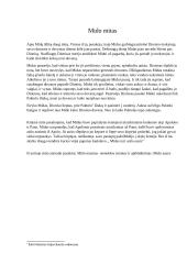 Narcizo, Pandoros, Tantalo, Mido, Dedalo ir Ikaro mitų konspektas 4 puslapis