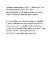 Antigonės ir Kreonto konflikto priežastys ir konflikto pobūdis 4 puslapis