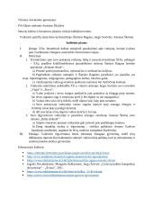 Vaikystės patirčių tema lietuvių literatūroje - kalbos planas