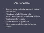 SSRS visuomenė stalinizmo, „atšilimo“ ir „sąstingio“ laikotarpiais  11 puslapis