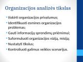 Organizacijos SSGG ir PEST (PESET) analizė. Vizija, misija, tikslai 2 puslapis