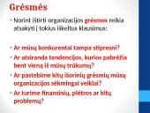 Organizacijos SSGG ir PEST (PESET) analizė. Vizija, misija, tikslai 12 puslapis