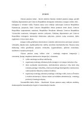 Alytaus pataisos namų valdymo struktūra, komunikacijos kryptys ir komunikacijos kanalai 2 puslapis