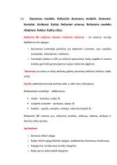 Duomenų bazių egzamino klausimai 13 puslapis