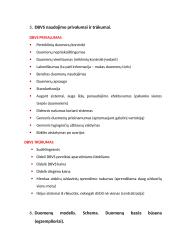 Duomenų bazių egzamino klausimai 5 puslapis