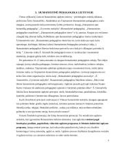 Humanistinė pedagogika 8 puslapis
