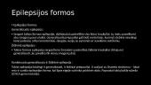 Epilepsija - skaidrės 3 puslapis