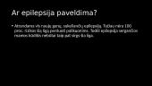 Epilepsija - skaidrės 8 puslapis