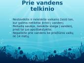 Kaip elgtis vandenyje