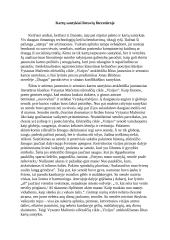 Kartų santykiai lietuvių literatūroje (kalbėjimas)