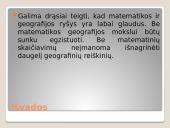Matematikos ir geografijos ryšys 7 puslapis
