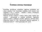 Lietuvos ir Suomijos švietimo sistemos lyginamoji analizė 10 puslapis