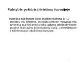 Lietuvos ir Suomijos švietimo sistemos lyginamoji analizė 11 puslapis