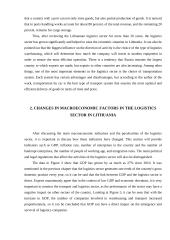 Lithuanian logistics sector 6 puslapis