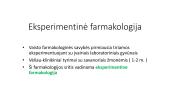 Farmakokinetika, farmakodinamika 7 puslapis