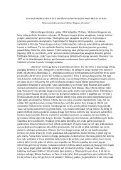 Melvin Burgess ,,Heroinas“ pristatymas