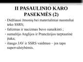 Italijos, Vokietijos ir Japonijos  pralaimėjimas. Antrojo pasaulinio karo padariniai  15 puslapis
