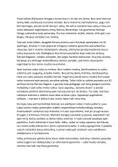 Rašinys - Tėvų ir vaikų santykiai lietuvių literatūroje