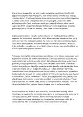 Rašinys - Tėvų ir vaikų santykiai lietuvių literatūroje 2 puslapis