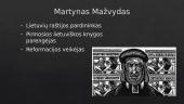Martynas Mažvydas „Katekizmas“ (skaidrės) 2 puslapis