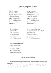 Įmonės aprašymas: prekyba UAB "VP Market" 5 puslapis