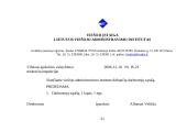 Įmonės charakteristika ir dokumentai: Lietuvos viešojo administravimo institutas 20 puslapis