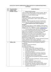 Įmonės charakteristika ir dokumentai: Lietuvos viešojo administravimo institutas 3 puslapis