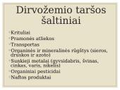 Aplinkos tarša (skaidrės) 9 puslapis