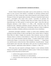 Humanistinės teorijos taikymas socialiniame darbe 3 puslapis