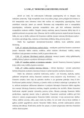 Įmonės mokumo (likvidumo) analizė 11 puslapis