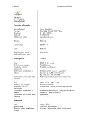 Įmonės rengiamų dokumentų pavyzdžiai: UAB "Dentida" 5 puslapis