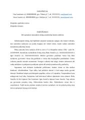 Pareiškimas dėl santuokos nutraukimo