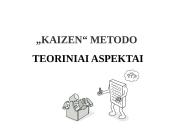 Kaizen nuolatinio tobulinimo metodas  11 puslapis