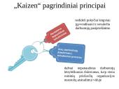 Kaizen nuolatinio tobulinimo metodas  14 puslapis