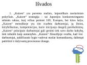 Kaizen nuolatinio tobulinimo metodas  19 puslapis