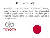 Kaizen nuolatinio tobulinimo metodas  8 puslapis