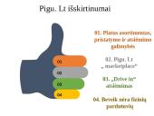  „Pigu.lt“ el. komercijos komunikacijos planas 14 puslapis