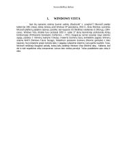 Informacijos technologijų naujovės: "Windows Vista" 3 puslapis