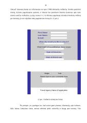 Internetinių sprendimų taikymo galimybės turizmo srityje 17 puslapis