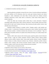 Investicijų analizės sistemų programinės įrangos analizė 3 puslapis