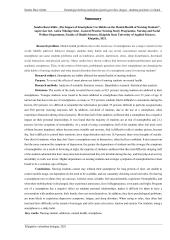 Išmaniųjų telefonų naudojimo įpročių poveikis slaugos studentų psichinei sveikatai  2 puslapis