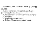 Lietuvos socialinių paslaugų įstaigų infrastruktūra 3 puslapis