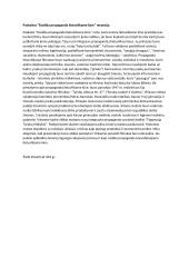 Paskaitos “Rusiška propaganda lietuviškame kine” recenzija