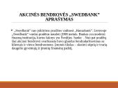 Akcinės bendrovės „Swedbank” socialinė atsakomybė 7 puslapis