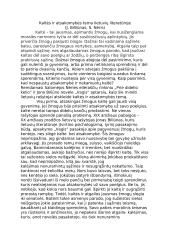 Kaltės ir atsakomybės tema lietuvių literatūroje