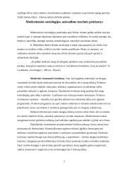 Kaip galimas sociologijos modernusis mokslas? 4 puslapis