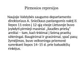 SSRS okupuoja Lietuvą (skaidrės) 18 puslapis
